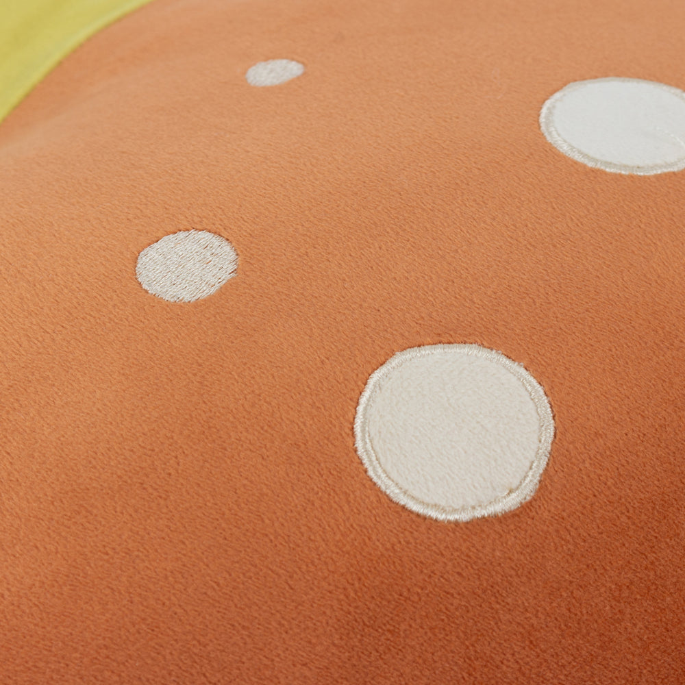 Mushroom Kids Novelty Cushion Orange